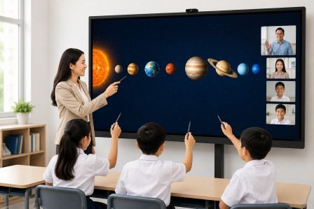 Instalasi Smartboard Kantor Pemkot Surakarta